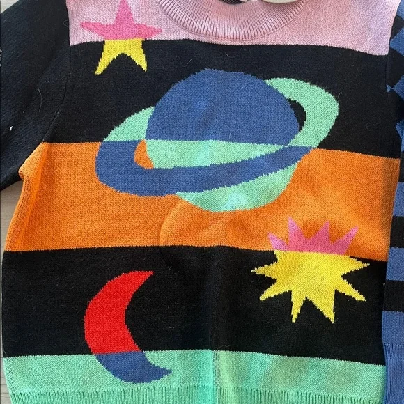 Stella McCartney Multicolor Graphic Kids Sweater - Picture 4 of 5